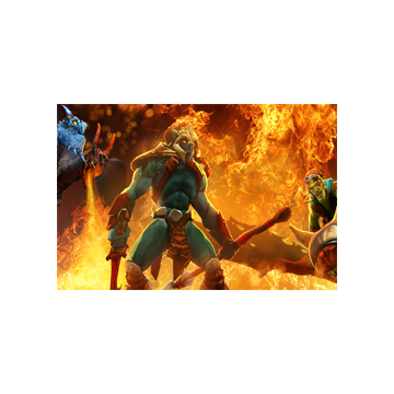 free dota2 item Burning Trio