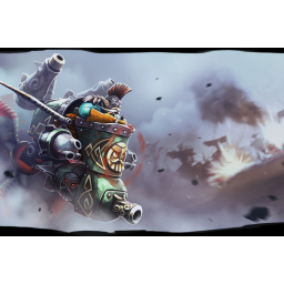 Dwarf Gyrocopter Loading Screen