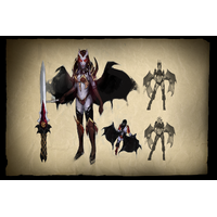 Envisioning Queen of Pain Loading Screen