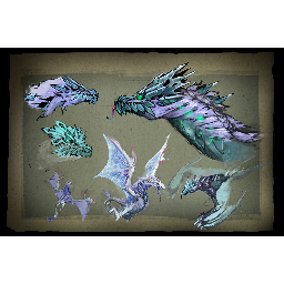 Envisioning Winter Wyvern Loading Screen