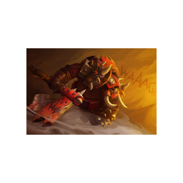 free dota2 item Black Orc Warboss Loading Screen