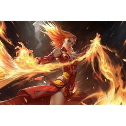 Genuine Fiery Slayer Loading Screen