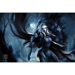 Autographed Traxex the Drow Ranger