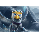 White the Blueheart Courier Loading Screen