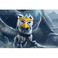White the Blueheart Courier Loading Screen