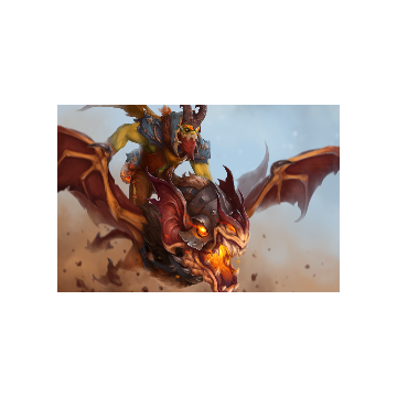 free dota2 item Loading Screen of the Rowdy Firebrand