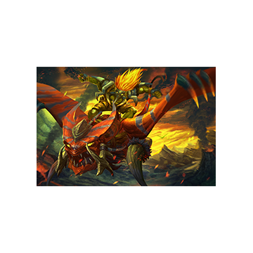 free dota2 item Primal Firewing Loading Screen