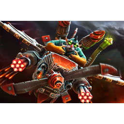 Sky-High Warship Loading Screen