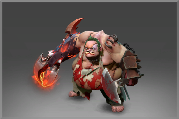 Pudge хук Immortal. ПУДЖ дота 2 the abscesserator.