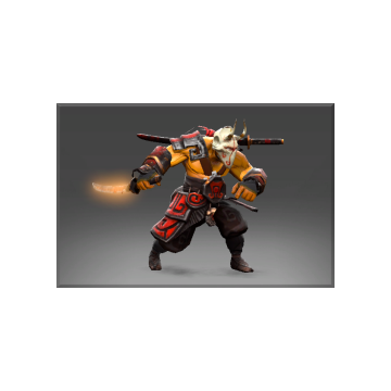 free dota2 item Frozen The Exiled Ronin Set