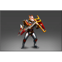 Enchanted Plate of the Crimson Wyvern Set