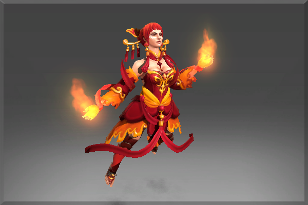 Лине скин. Lina Dota 2 набор.