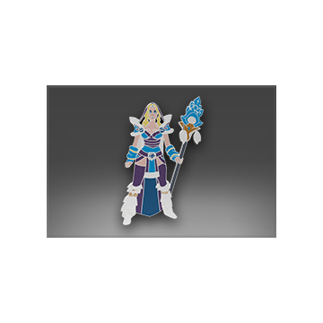 free dota2 item Genuine Classic Pin: Crystal Maiden