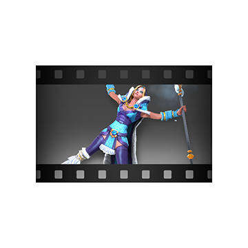 free dota2 item Taunt: Beautiful Snowangel