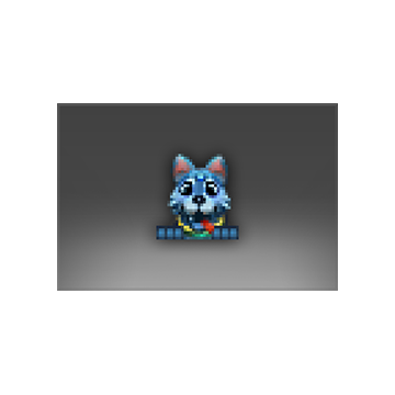 free dota2 item Aurora: Wolf Pup of Icewrack Emoticon