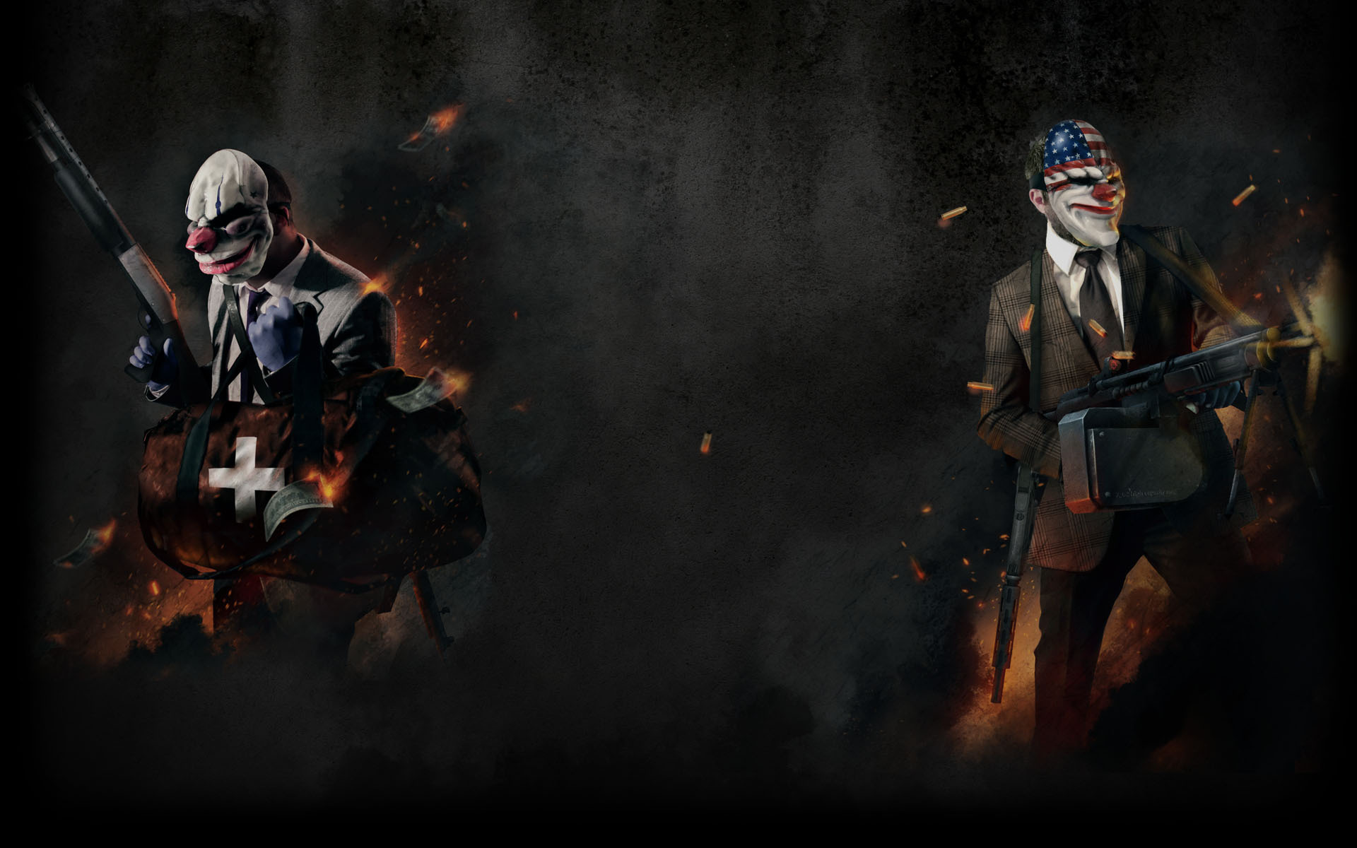 Steam wallpaper. Payday the Heist обои. Payday 2 обои. Магазин пейдей 2. Payday 2 фон.