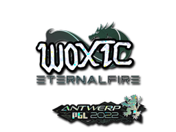 Sticker | woxic (Glitter) | Antwerp 2022