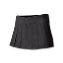Pleated Mini-skirt (Black)