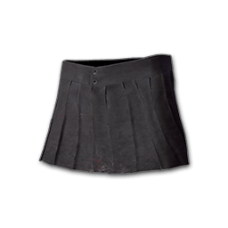 free pubg skin Pleated Mini-skirt (Black)