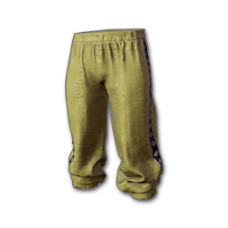free pubg skin Tracksuit Pants (Yellow)