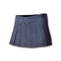 Pleated Mini-skirt (Blue)