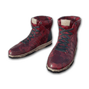 Hi-top Trainers (Red)