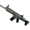 Silver Plate - SCAR-L