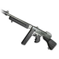 Silver Plate - Tommy Gun