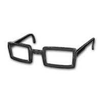 Horn-rimmed Glasses (Black)