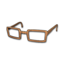 Horn-rimmed Glasses (Brown)