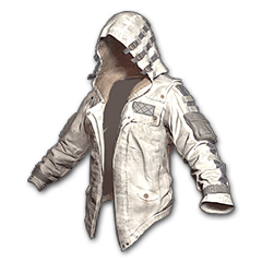 Leather Hoodie (White)