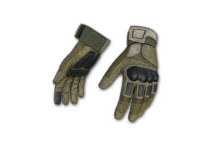 pubg khaki combat gloves skins