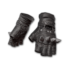 Punk Knuckle Gloves (Black)