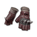 Punk Knuckle Gloves (Red)
