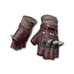 Punk Knuckle Gloves (Red)