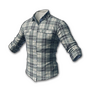 checked shirt (white)