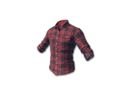 Skin Tracker Pubg Outfits And Wardrobe - checked shirt red