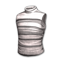  PUBG: BATTLEGROUNDS: Sleeveless Turtleneck (Gray Striped) Image