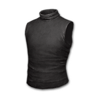 Sleeveless Turtleneck (Black)