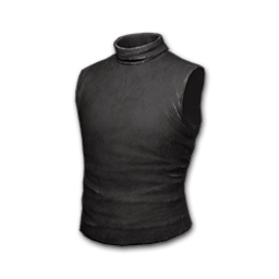 Sleeveless Turtleneck (Black)