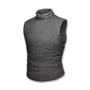 Sleeveless Turtleneck (Gray)