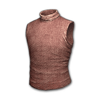 Sleeveless Turtleneck (Red)