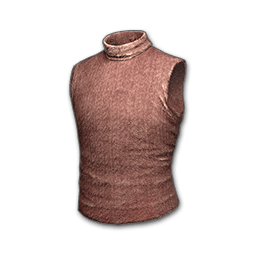 free pubg skin Sleeveless Turtleneck (Red)