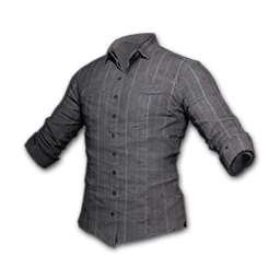 free pubg skin Striped Shirt (Gray)