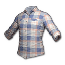 Checkered Shirt (Coral)