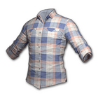 Checkered Shirt (Coral)