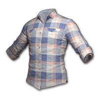 Checkered Shirt (Coral)