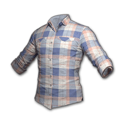 free pubg skin Checkered Shirt (Coral)