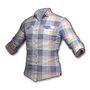 Checkered Shirt (Coral)