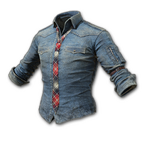 Denim Shirt with Necktie